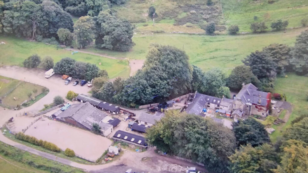 2010 Aerial View Buxton Riding School